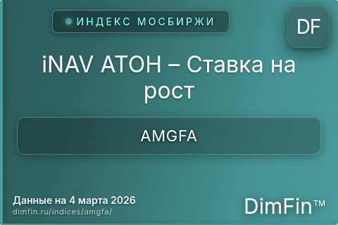 Каталог индекса iNAV АТОН – Ставка на рост (AMGFA) — структура и данные Каталог индекса iNAV АТОН – Ставка на рост (AMGFA) — структура и данные