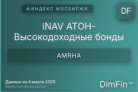 Каталог индекса iNAV АТОН-Высокодоходные бонды (AMRHA) — структура и данные Каталог индекса iNAV АТОН-Высокодоходные бонды (AMRHA) — структура и данные