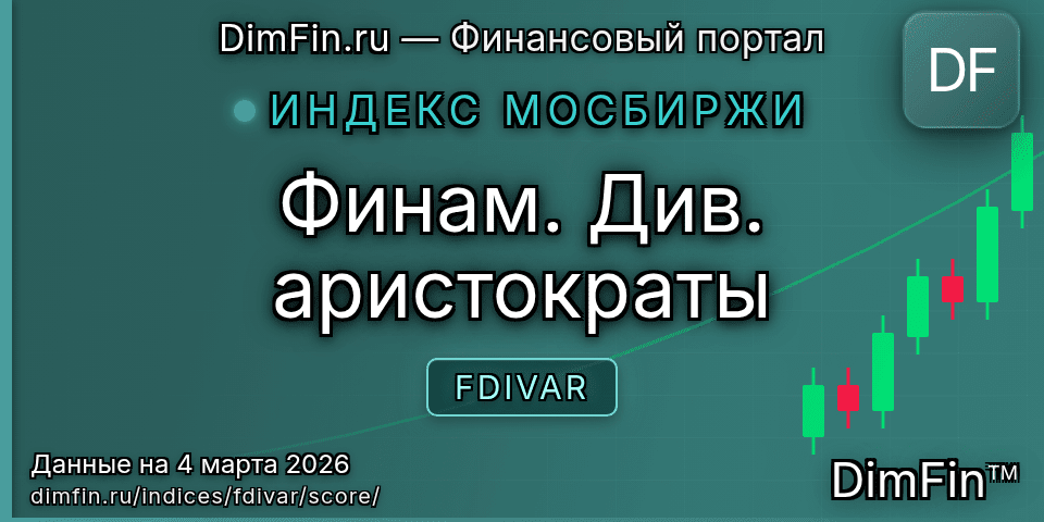 DimFin Score Финам. Див. аристократы (FDIVAR) — рейтинг и оценка DimFin Score Финам. Див. аристократы (FDIVAR) — рейтинг и оценка
