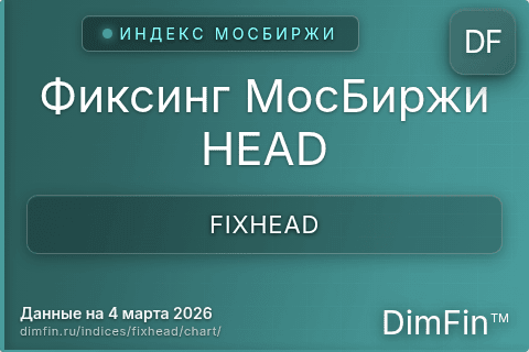 Ключевые показатели графика Фиксинг МосБиржи HEAD (FIXHEAD) Ключевые показатели графика Фиксинг МосБиржи HEAD (FIXHEAD)