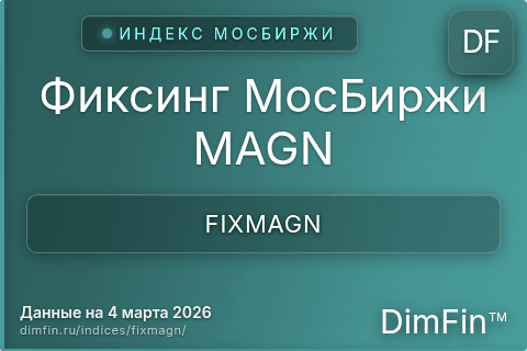 Каталог индекса Фиксинг МосБиржи MAGN (FIXMAGN) — структура и данные Каталог индекса Фиксинг МосБиржи MAGN (FIXMAGN) — структура и данные