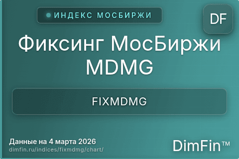 Ключевые показатели графика Фиксинг МосБиржи MDMG (FIXMDMG)