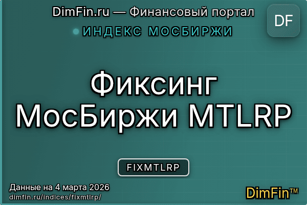 Индекс FIXMTLRP Индекс FIXMTLRP — ключевые метрики и динамика