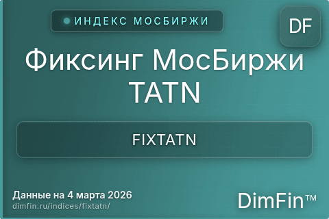 Каталог индекса Фиксинг МосБиржи TATN (FIXTATN) — структура и данные Каталог индекса Фиксинг МосБиржи TATN (FIXTATN) — структура и данные