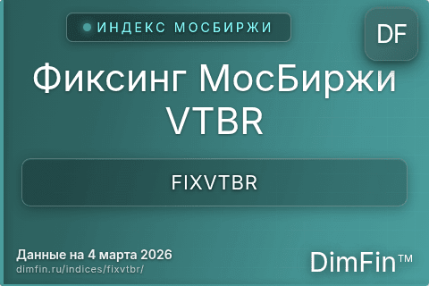 Каталог индекса Фиксинг МосБиржи VTBR (FIXVTBR) — структура и данные Каталог индекса Фиксинг МосБиржи VTBR (FIXVTBR) — структура и данные