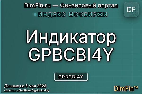 Индекс GPBCBI4Y Индекс GPBCBI4Y — ключевые метрики и динамика