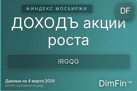Каталог индекса ДОХОДЪ акции роста (IRGQG) — структура и данные Каталог индекса ДОХОДЪ акции роста (IRGQG) — структура и данные