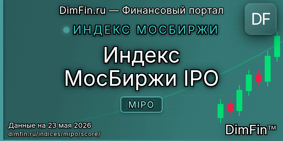 DimFin Score Индекс МосБиржи IPO (MIPO) — рейтинг и оценка DimFin Score Индекс МосБиржи IPO (MIPO) — рейтинг и оценка