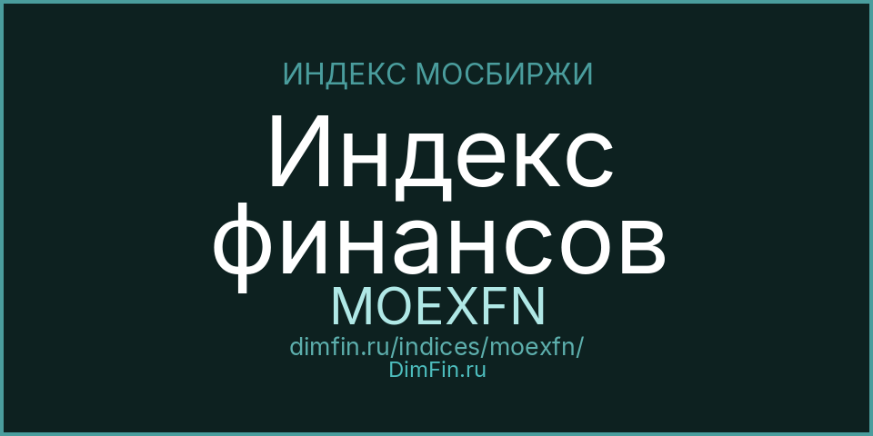 Индекс финансов (MOEXFN): текущее значение, доходность и волатильность на Московской бирже