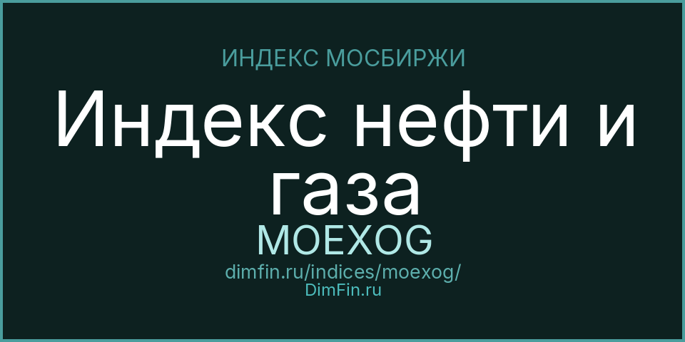 Индекс нефти и газа (MOEXOG): текущее значение, доходность и волатильность на Московской бирже