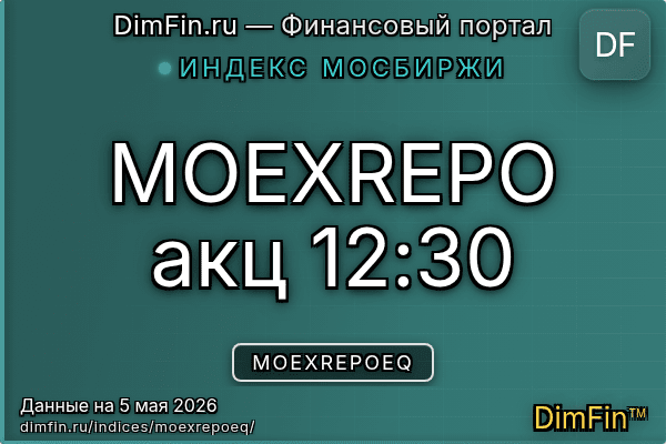 Индекс MOEXREPOEQ Индекс MOEXREPOEQ — ключевые метрики и динамика