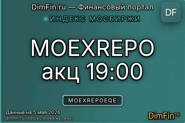 Индекс MOEXREPOEQE Индекс MOEXREPOEQE — ключевые метрики и динамика