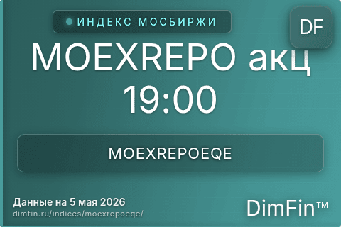 Каталог индекса MOEXREPO акц 19:00 (MOEXREPOEQE) — структура и данные Каталог индекса MOEXREPO акц 19:00 (MOEXREPOEQE) — структура и данные