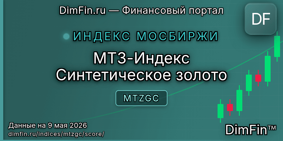 DimFin Score МТЗ-Индекс Синтетическое золото (MTZGC) — рейтинг и оценка