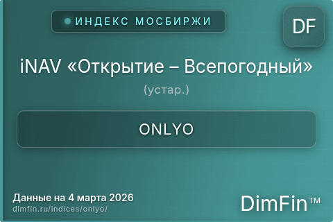 Каталог индекса iNAV «Открытие – Всепогодный» (устар.) (ONLYO) — структура и данные