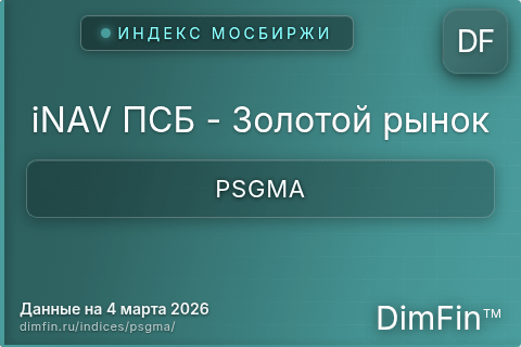 Каталог индекса iNAV ПСБ - Золотой рынок (PSGMA) — структура и данные