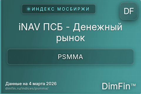Каталог индекса iNAV ПСБ - Денежный рынок (PSMMA) — структура и данные