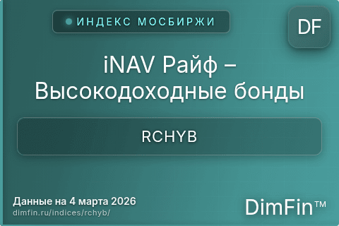 Каталог индекса iNAV Райф – Высокодоходные бонды (RCHYB) — структура и данные Каталог индекса iNAV Райф – Высокодоходные бонды (RCHYB) — структура и данные