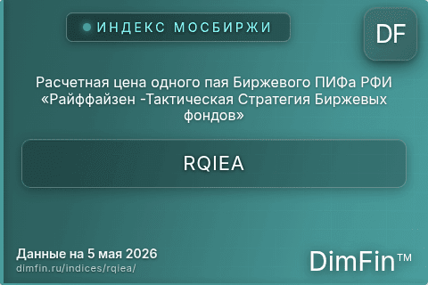 Каталог индекса Расчетная цена одного пая Биржевого ПИФа РФИ «Райффайзен -Тактическая Стратегия Биржевых фондов» (RQIEA) — структура и данные Каталог индекса Расчетная цена одного пая Биржевого ПИФа РФИ «Райффайзен -Тактическая Стратегия Биржевых фондов» (RQIEA) — структура и данные