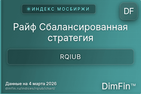 Ключевые показатели графика Райф Сбалансированная стратегия (RQIUB) Ключевые показатели графика Райф Сбалансированная стратегия (RQIUB)