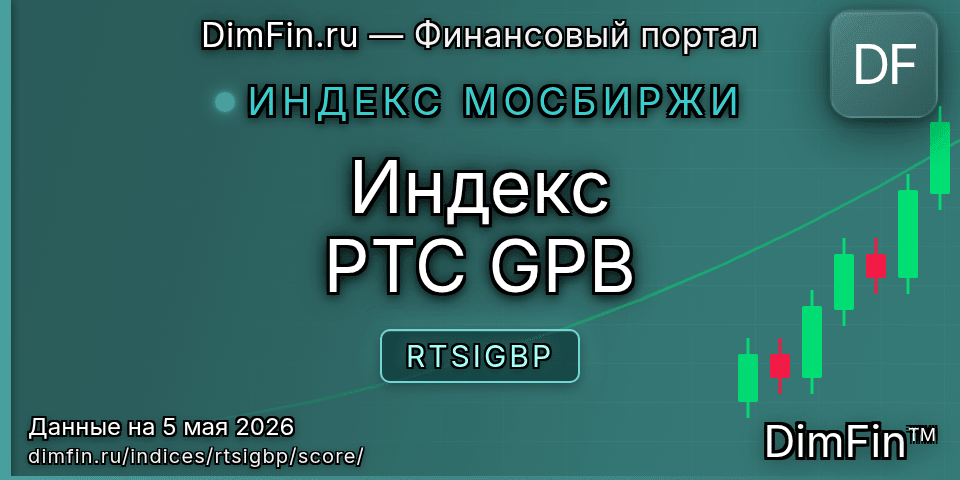DimFin Score Индекс РТС GPB (RTSIGBP) — рейтинг и оценка DimFin Score Индекс РТС GPB (RTSIGBP) — рейтинг и оценка