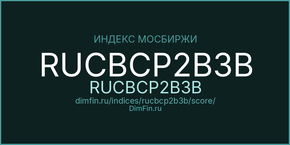 DimFin Score для RUCBCP2B3B (RUCBCP2B3B)