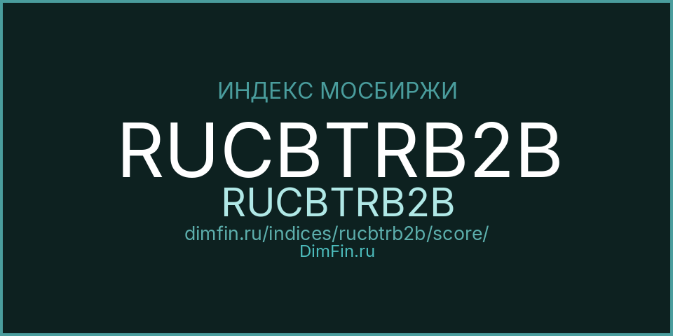 DimFin Score для RUCBTRB2B (RUCBTRB2B)