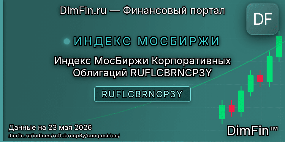 Состав индекса Индекс МосБиржи Корпоративных Облигаций RUFLCBRNCP3Y (RUFLCBRNCP3Y) — компоненты и веса Состав индекса Индекс МосБиржи Корпоративных Облигаций RUFLCBRNCP3Y (RUFLCBRNCP3Y) — компоненты и веса