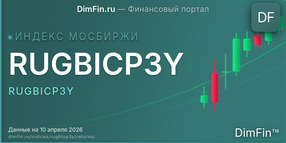 Доходность Индекс МосБиржи Государственных Облигаций RUGBICP3Y (RUGBICP3Y) — статистика по периодам Доходность Индекс МосБиржи Государственных Облигаций RUGBICP3Y (RUGBICP3Y) — статистика по периодам