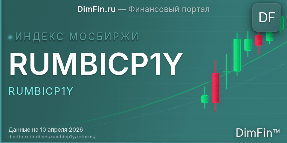 Доходность Индекс МосБиржи Муниципальных Облигаций RUMBICP1Y (RUMBICP1Y) — статистика по периодам Доходность Индекс МосБиржи Муниципальных Облигаций RUMBICP1Y (RUMBICP1Y) — статистика по периодам
