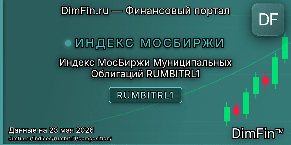 Состав индекса Индекс МосБиржи Муниципальных Облигаций RUMBITRL1 (RUMBITRL1) — компоненты и веса Состав индекса Индекс МосБиржи Муниципальных Облигаций RUMBITRL1 (RUMBITRL1) — компоненты и веса
