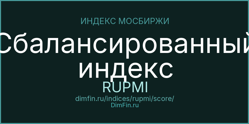 DimFin Score для Сбалансированный индекс (RUPMI)