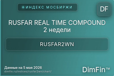 Ключевые показатели графика RUSFAR REAL TIME COMPOUND 2 недели (RUSFAR2WN)