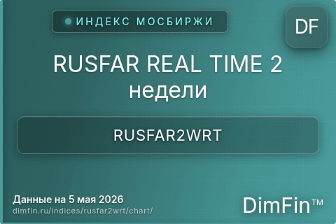 Ключевые показатели графика RUSFAR REAL TIME 2 недели (RUSFAR2WRT) Ключевые показатели графика RUSFAR REAL TIME 2 недели (RUSFAR2WRT)
