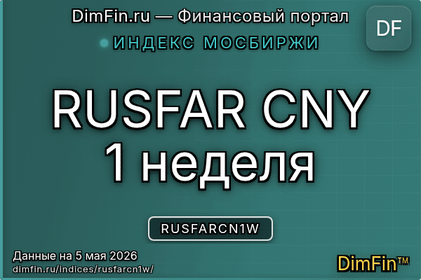 Индекс RUSFARCN1W Индекс RUSFARCN1W — ключевые метрики и динамика