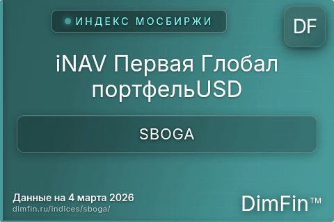 Каталог индекса iNAV Первая Глобал портфельUSD (SBOGA) — структура и данные